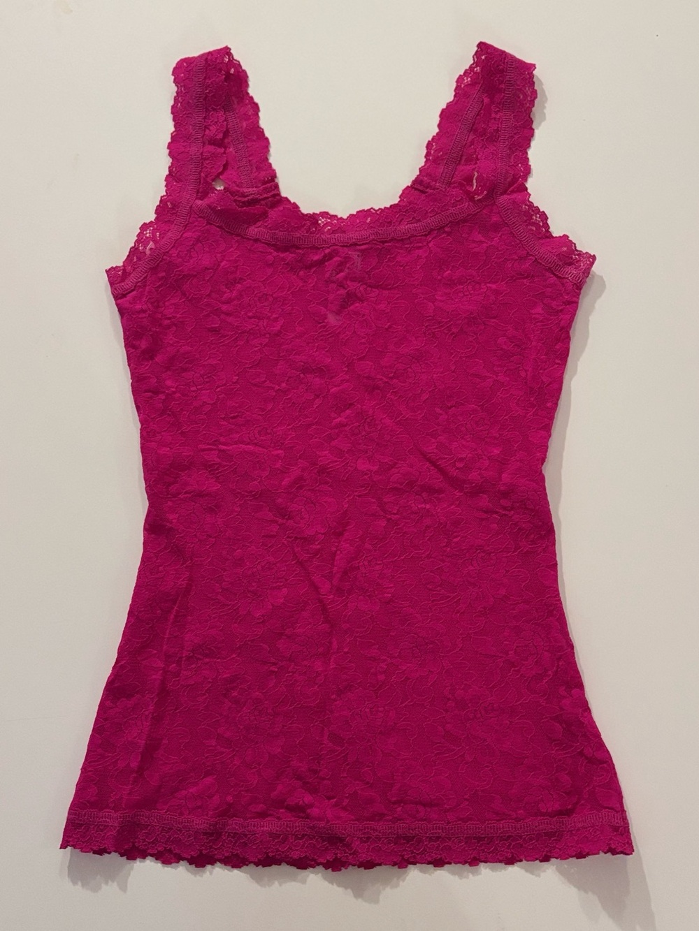 Hanky Panky Fuchsia Lace Camisole